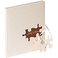 Walther Design- Libro De Visitas- Puzzle- GB-173- Firmas- 23x25 cm- 144 Páginas Blancas